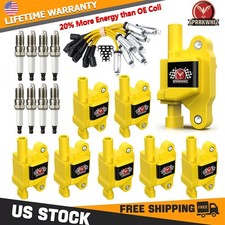 High Performance Ignition Coil Spark Plug Wire For Chevy Gmc 5.3l 6.2l Uf413