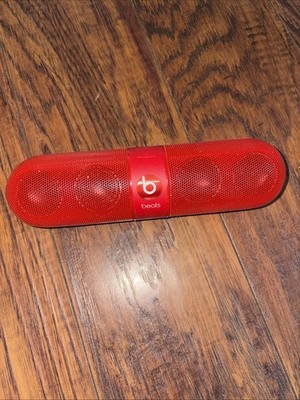 Beats Pill 2.0 Bluetooth Speaker Red Portable Wireless Bass Rechargeable