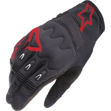 Alpinestars Techdura Motorcycle Gloves | Black/Red