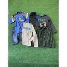 Boys Size 7 Clothing Bundle Under Armour, Adidas, Nike, Polo - 6 Pieces