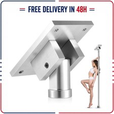 Pole Dance Ceiling Mount Plate Slanted Ceiling 40mm 45mm Aluminum Steel