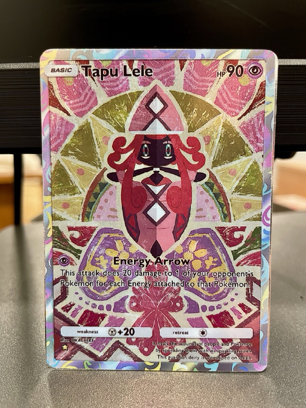 Pokemon TCG Pocket Tapu Lele Holographic Illustration Rare - Fan Art