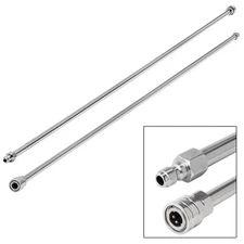 Pressure Washer Wand Extension, 120 Inch Lance, Stainless Steel Power Washer ...