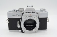 Minolta SRT 101 35mm Camera Body, Chrome Version 1B for PARTS or REPAIR