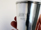 1852 U.S.N. Admiral Henry A. Walke - US CIVIL WAR Sterling Silver Mint Julep Cup