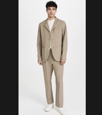 Rag Bone Anderson Blazer Men s Medium Dark Taupe New W Tags All-Weather Coat