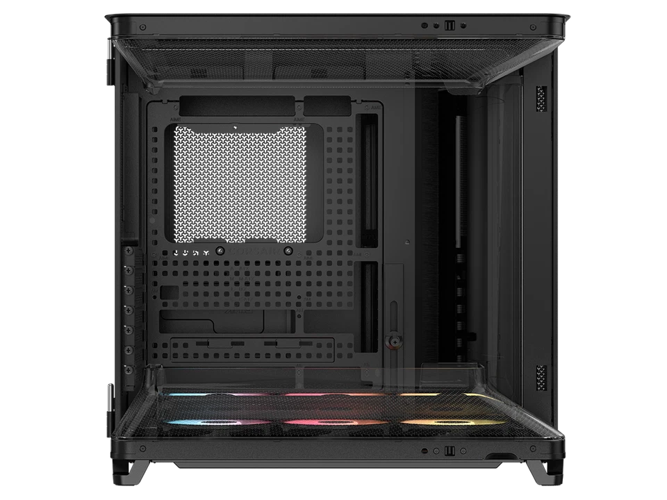 Corsair AIR 5400 RS-R ARGB Triple Chamber Mid-Tower PC Case-Black with 3x RS-R 1 - Image 4 of 4