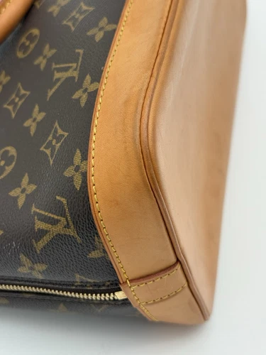 Louis Vuitton Alma Shoulder Bag PM Brown Canvas/Leather - Picture 9 of 23