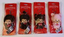 Monchhichi Classic Plushie Keychain Lot 4