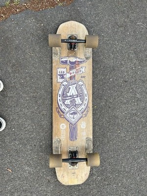 Arbor Backlash Complete Longboard Biggie Hawgs Wheels Custom Graphic Deck