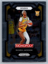 2024 Panini Prizm Monopoly WNBA #63 Rickea Jackson Los Angeles Sparks RC Rookie