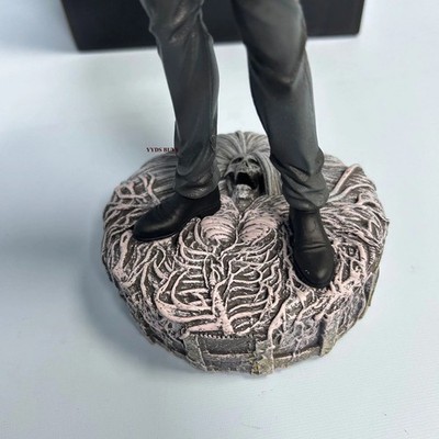 Jiumaocleu Eren Yeager Attaque Titan Action Géante, Figurine Anime PVC Visage Interchangeable, Sculpture À Collectionner pour Décoration de Bureau