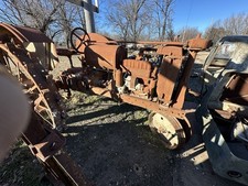 Antique Yard Art F 12 Steel Wheel Tractor 