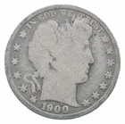 Better 1900 US Barber 90% Silver Half Dollar Coin Collection Set Break *041