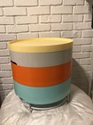 IKEA PS 2014 Retro Round Colorful Game Toy Storage Side Table EUC — photo 3