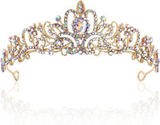 Tiara Crowns for Women  Girls - Bridal, Wedding, Prom, Quinceanera, Birthday 