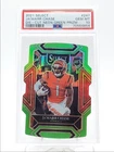 JA'MARR CHASE 2021 SELECT CLUB ROOKIE NEON GREEN DIE CUT RC /349 PSA 10 Q4290