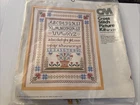 New Vintage Columbia Minerva Cross Stitch Picture Kit ABC Sampler EB11