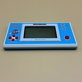 SUPER MARIO BROS. Nintendo Game & Watch YM-105 New Wide Series w/ Box 1988