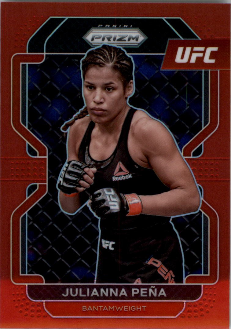 2022 Panini Prizm UFC Prizms Red #146 Julianna Pena /299 - UFC