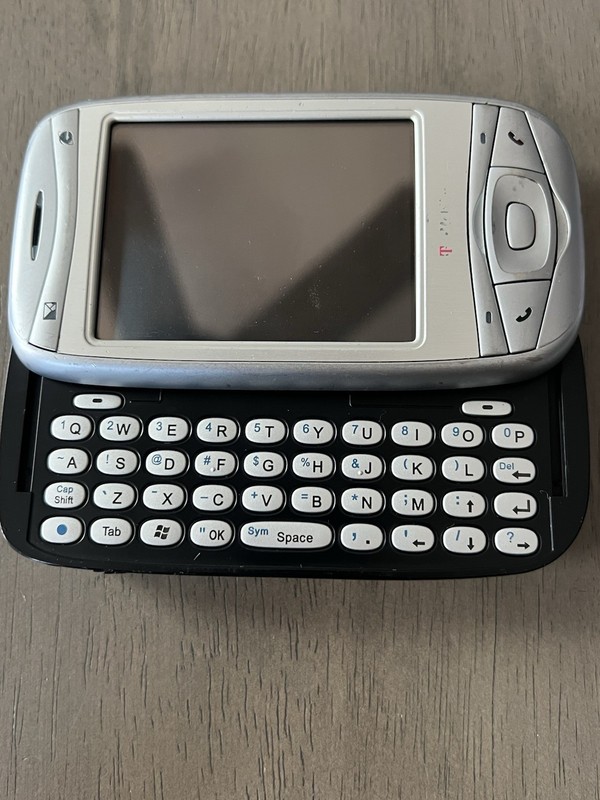 HTC Wizard WIZA200 T-Mobile MDA Slider QWERTY PDA Phone Untested Used