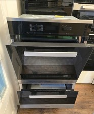 Image of Miele Double Oven with  MoisturePlus| 89cm high H6460BP + ESW6229- 1yr Warranty 
