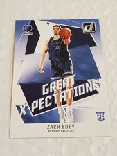 2024 Panini Donruss Great X-Pectations Zach Edey #13 (RC) - Memphis Grizzlies 🏀