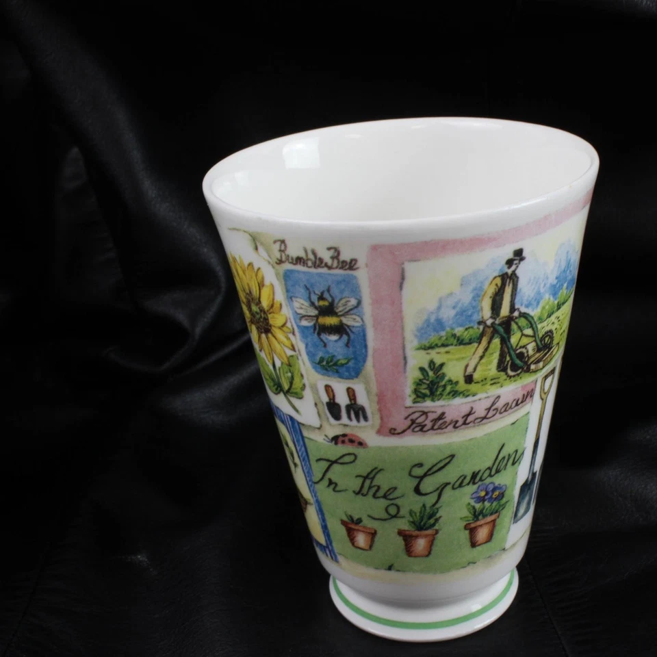 Roy Kirkham 1997 Ma Jardin Mug En Porcelaine Fine D'Angleterre Plantes Fleurs - Photo 3/4