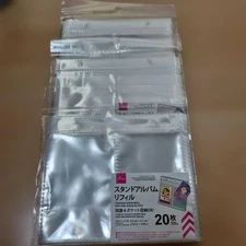 DAISO stand album refills, set of 2, 20 sheets #ab02b9