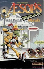 Aesop's Desecrated Morals #1 VG 1993 Stock Image Low Grade