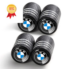 4 Pcs Black Metal Car Wheel Tire Valve Stem Cover,Auto Black-05