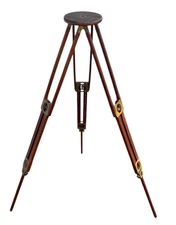 Antique Folmer & Schwing Mahogany Surveyor’s Tripod – Brass Hardware - NY