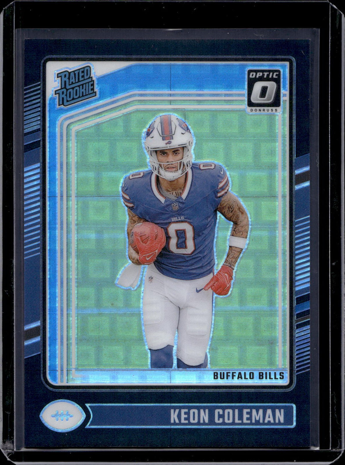 2024 Donruss Optic Keon Coleman Black Pandora Rated Rookie /25 Buffalo Bills 263