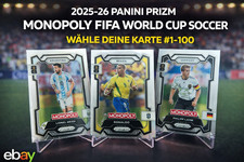 2025-26 Panini Prizm Monopoly FIFA World Cup ...