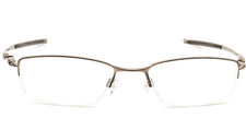 OAKLEY Transistor 22-149 51mm Brushed Chrome Half-Rim Titanium Eyeglasses Frames