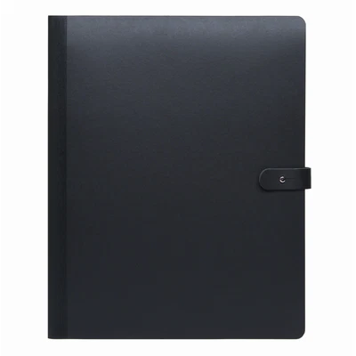 PRAT Paris Pampa Black Presentation Book (Polypropylene Sleeves)