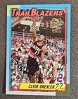 CLYDE DREXLER AUTOGRAPH On-Card 2005 Topps All-Time Fan Favorites #FFA-CDR HOF