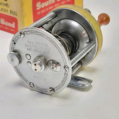 Vintage Agua Dulce South Bend carretes de pesca de casting