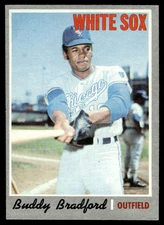 1970 Topps Buddy Bradford Chicago White Sox #299