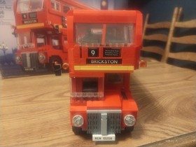 RETIRED LEGO 10258 CREATOR EXPERT LONDON BUS - COMPLETE SET W/ BOX & MANUAL