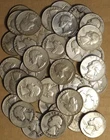 Full roll (40) $10 Face Value Washington Quarters - 90% Silver 1932-1964