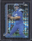 2025 Topps Chrome #102 Jared Goff Black Geometric Refractor /10