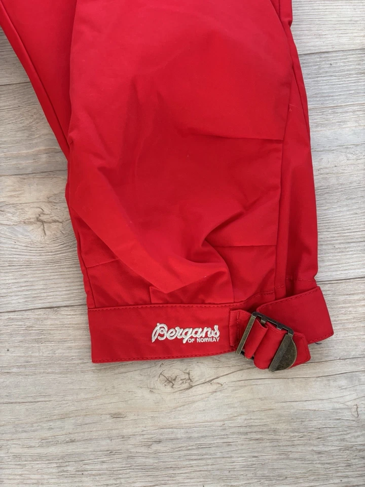 Bergans Of Norway Damen Wanderhose Kniebund Gr. L Rot Ungetragen Top Zustand - Bild 2 von 4