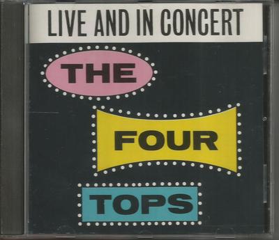 live And In Concert - The Four Tops - CD