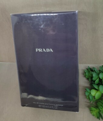PRADA Eau de Toilette Pour Homme Recharge Spray 3.4 oz OLD FORMULA, DISCONTINUED
