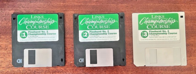 1992 LINKS CHAMPIONSHIP COURSE-Pinehurst No. 2, Three Disks 1,2,3 - 1.44 MB Disk