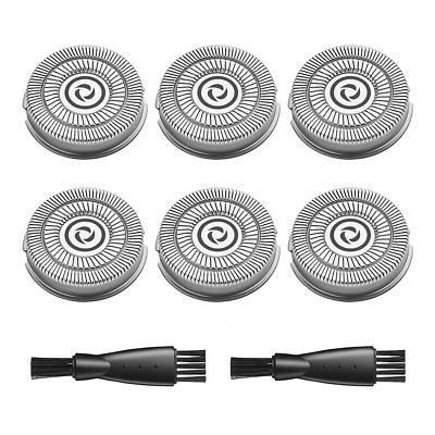6 Pack Electric Razor Replacement Blades for Pritech Electric Shaver Rsm-1505 Re