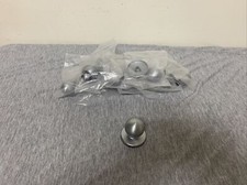 Brushed Nickel Cabinet Knobs Pull NIP Lot of 9