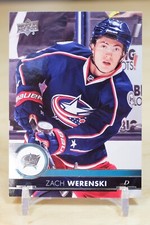 2017-18 Upper Deck Hockey Base #56 Zach Werenski - Columbus Blue Jackets