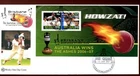 2006/07 Australia Wins The Ashes (Mini Sheet Brisbane Congratulates) Wesley FDC